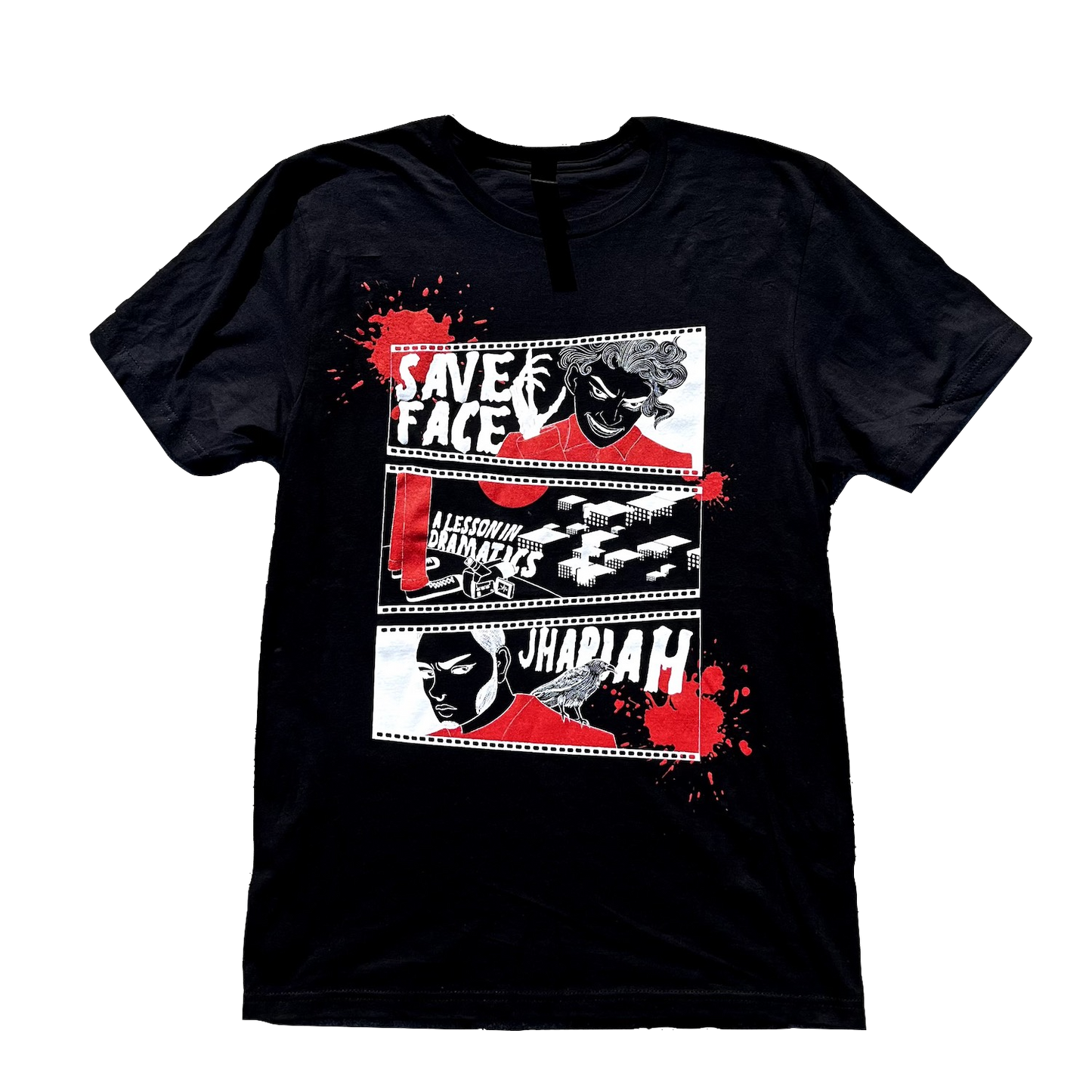 Jhariah x Save Face Lesson in Dramatics Tee
