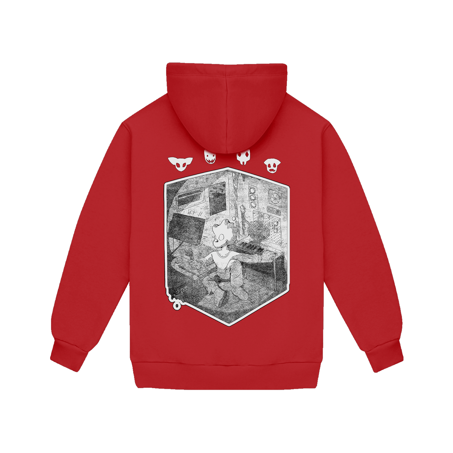 Red Studio Hoodie