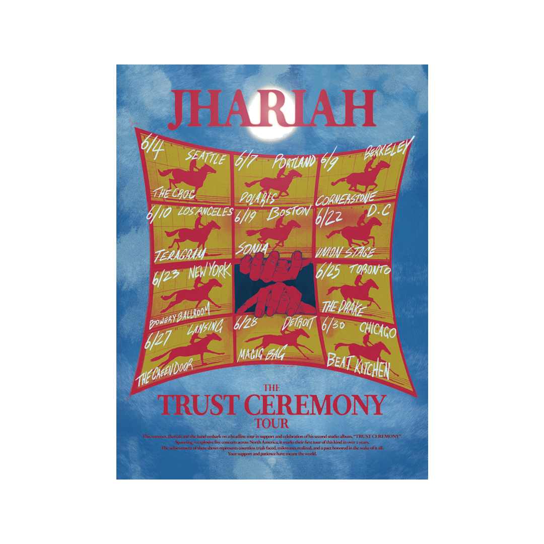 Trust Ceremony Tour Poster