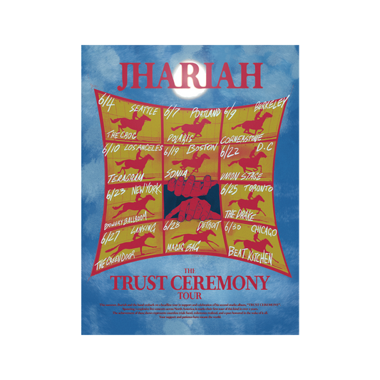 Trust Ceremony Tour Poster